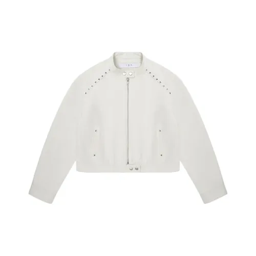 IRO NIGHT Белый Женские Джинсовые Куртки