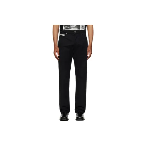 MOSCHINO Мужские черные джинсы