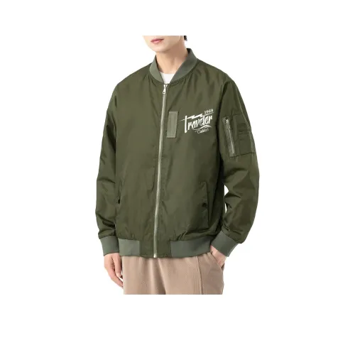 CCAABB Армейский зеленый Мужские куртки