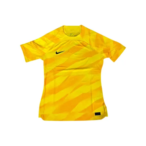 Nike Желтые Унисекс Футбольные Джерси