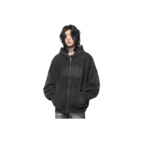 BEAR UNION Черный Унисекс Свитшоты