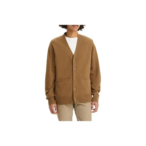 Levis Коричневый Мужской Трикотаж