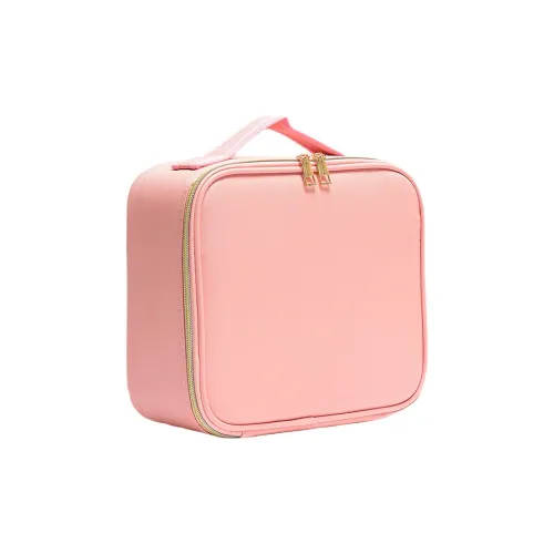 DIFFERENT FACES Кремовый Кожа Путешествие Мешок для хранения Женские Вишневый цветок Розовый