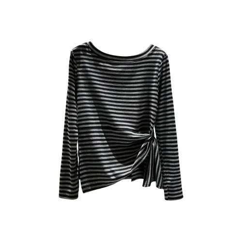 IUNOP Топ Длинный с рукавами T-рубашка Женская