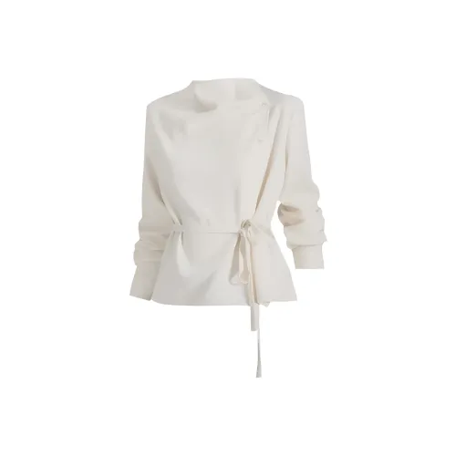 GORGEOUSIDEA Рубашка Женская Бежевая Абрикосовая