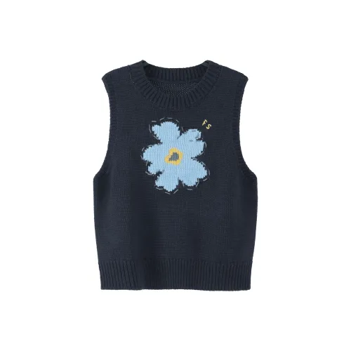 Fstudio Blue Women's Vest Fstudio Синий Женские Жилеты