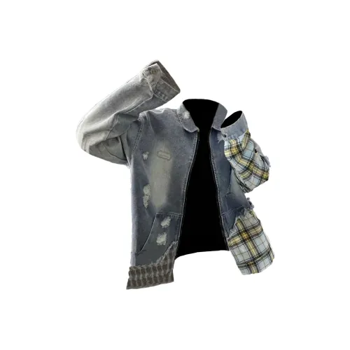 OG96 LAB Синий Унисекс Джинсовые куртки