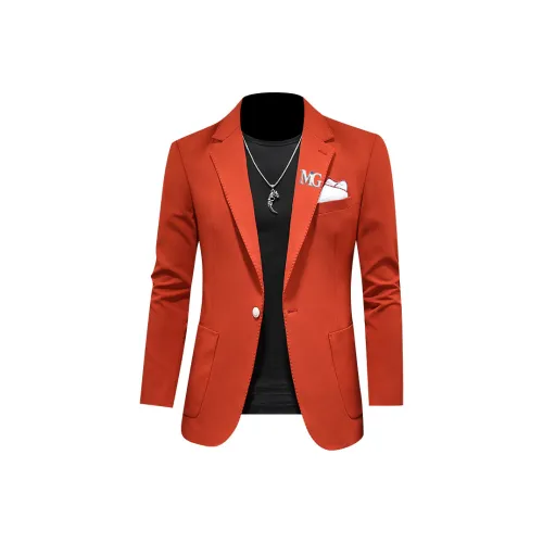MG Ярко-красный Мужской Деловые костюмы