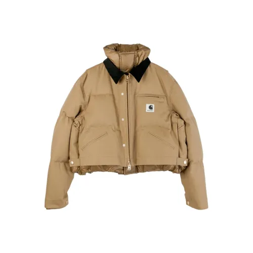 Sacai Carhartt WIP Collaboration FW25 Куртка Женская