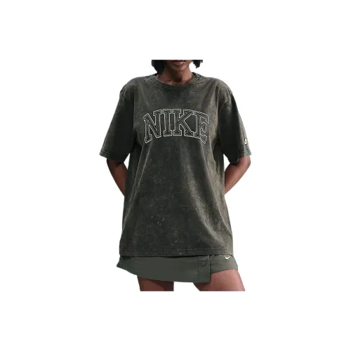 nike Sportswear Classics Рукав с оборванным плечом T-рубашка Женская