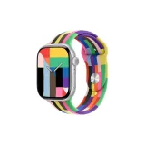 Полосы, новый, радужный, силикон, обратная пряжка, ремень