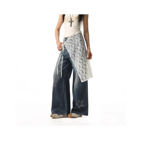 Captainbeer Женские Джинсы