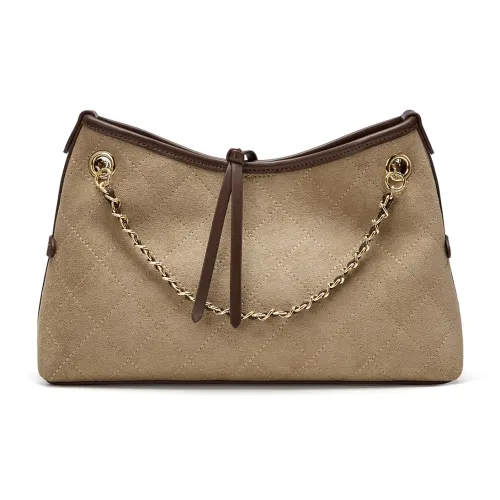 JOSINY Сумка через плечо из синтетической кожи стандартная женская хаки