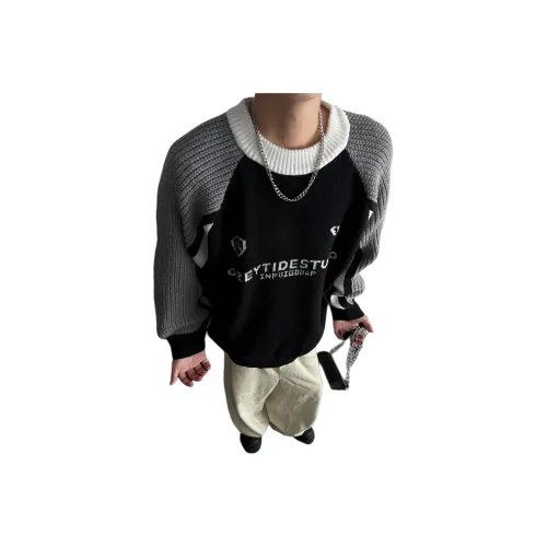 GANGZAI Черный Унисекс Трикотаж