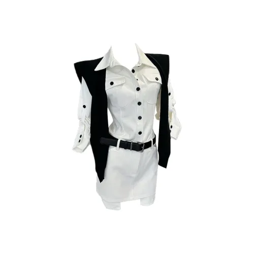 KYKW Длинное платье с длинными рукавами женское