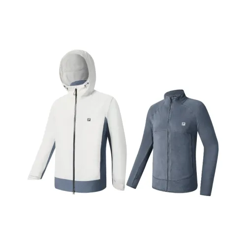 FILA Фитнес Водонепроницаемый Ветрозащитный Дышащий Устойчивый к истиранию Термическая ветровка Унисекс