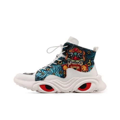 SANGUSANXIN Легкий визуально увеличивающий рост высокий топ с толстой подошвой кроссовки мужские