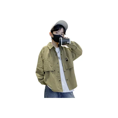 La Cergo Зеленый Kids Повседневные Рубашки