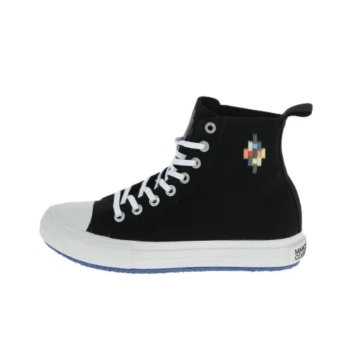 Marcelo Burlon COUNTY OF MILAN Burlon Высокий Топ Стильные Скейтбординги Мужской Черный