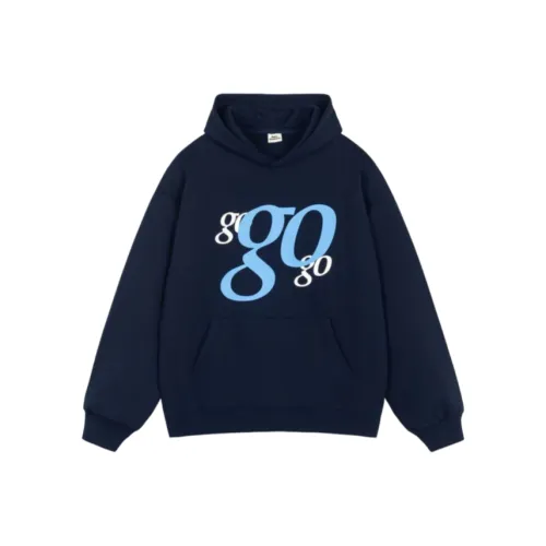 Wang Leshi Темно-синие Женские Свитшоты