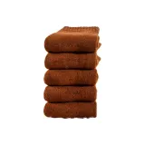 [5 пар Утолщенные 10% Шерстяные носки] 5 Карамель