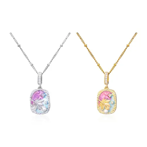 DVNRR Кубический цирконий Ожерелья Женские