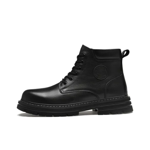 DILIKAN Crew Martin Boot Platform Men's