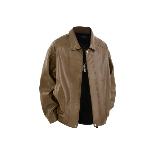 POLOMEISDO Кожа Куртка Унисекс