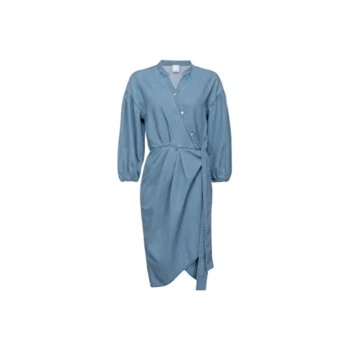 PINKO Длинное платье с длинными рукавами женское