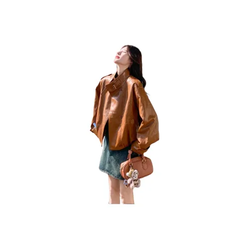 MEXICAN Изображение Цвет Женская Кожаная Куртка