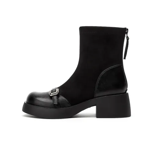 DAPHNE Короткие носки ботинки 5 см Женские