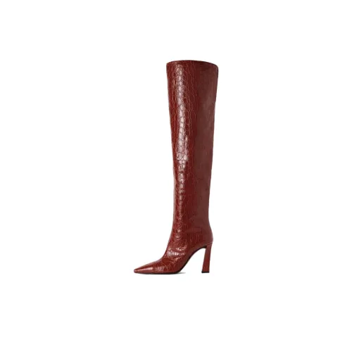 Giuseppe Zanotti GZ Over The Knee Boots 9cm Женские Red