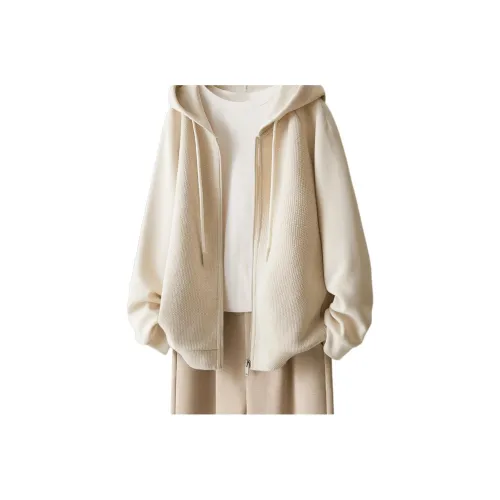 IHIMI Абрикос Женское Короткое Пальто