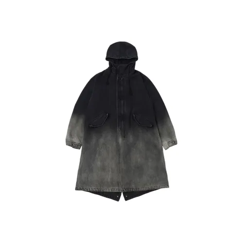 Yohji Yamamoto Chainsaw Man Collaboration FW25 Ground Y Пальто Унисекс