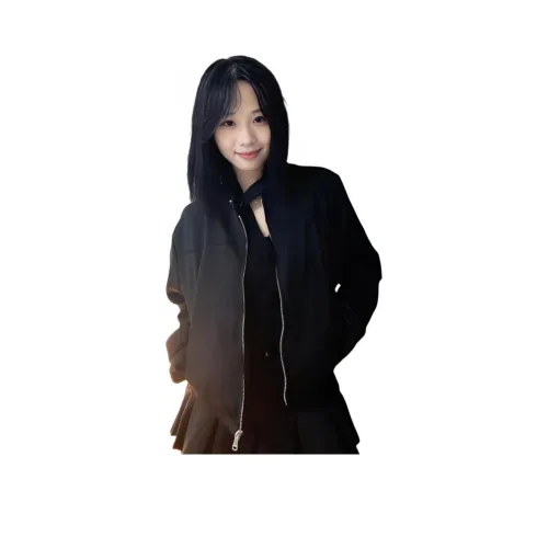 BVODE Черный топ Женские куртки