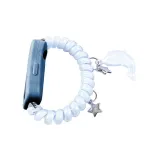 Дельфин Телефонные кабели Эластичный ремень - Дельфин синий + Топаз синий Защитный чехол