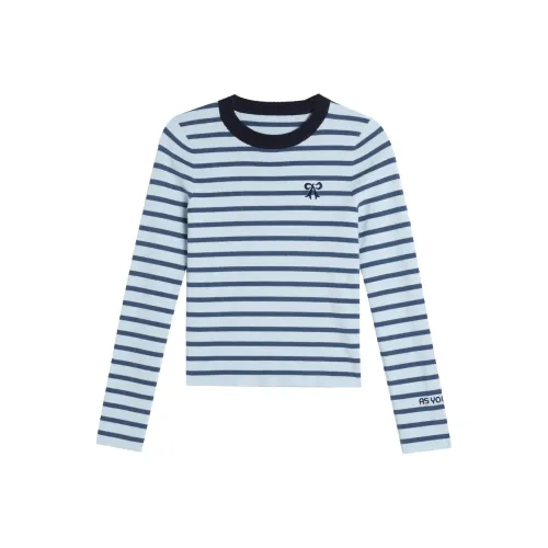 CENGXIAOXIAN Синий Женский Трикотаж