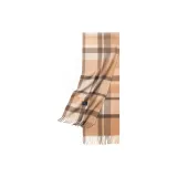 Бежевый Абрикос Клетка Кофейный