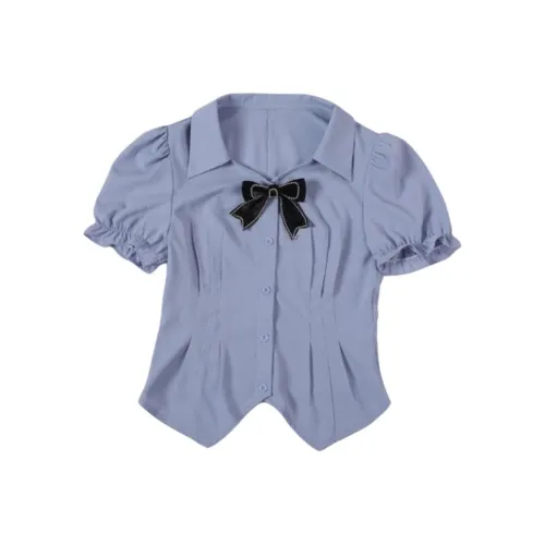 Tonlion Синие Женские Рубашки