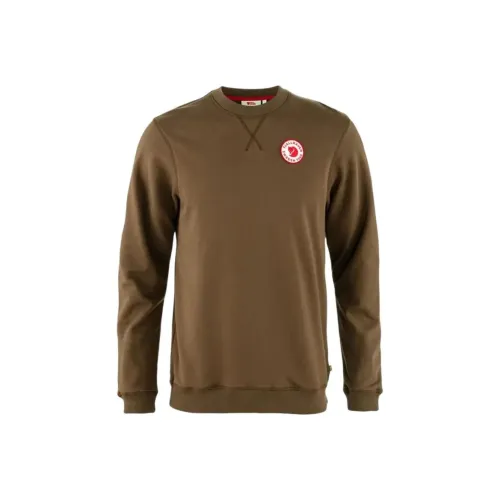 Fjallraven Коричневый Мужской Свитшот