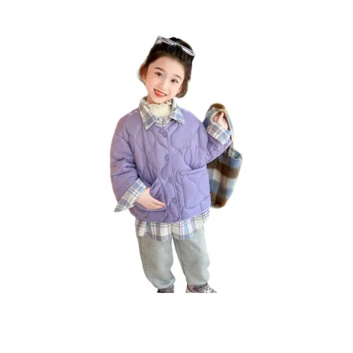 Hua Le Ji Хлопковый пуховик для детей 3-7 лет