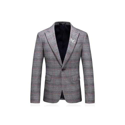 MG Светло-серый Мужской Деловые костюмы