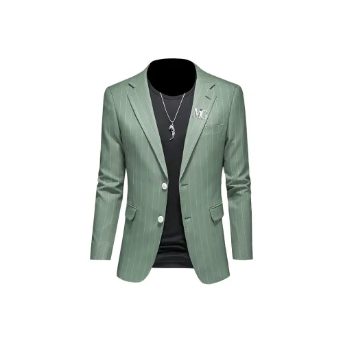 MG Травяной зеленый Мужской Деловые костюмы
