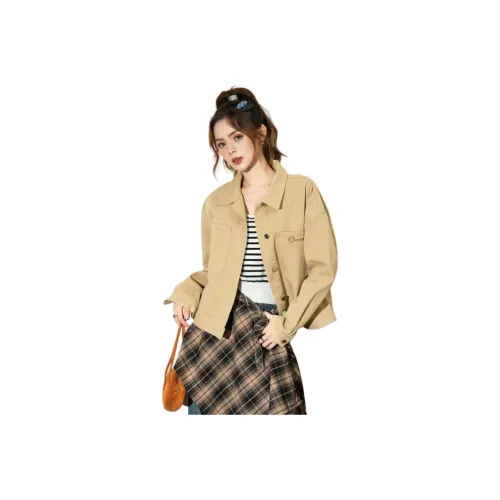 FAWENXIANGZI Джинсовая куртка Женская