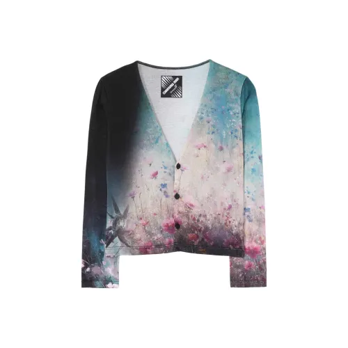 Yohji Yamamoto Человеческий бензопила Коллаборация FW25 Трикотаж Унисекс