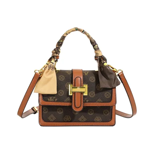 Meter Легкий Модный Одно плечо Сумка через плечо Стандартный Коричневый