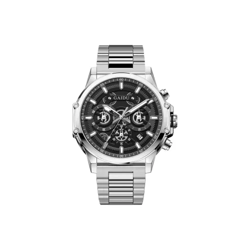 GAIDU Darth Vader Collection Кварцевый механизм Стальной ремешок Часы Мужские Черный циферблат