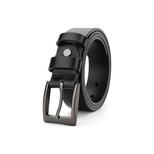 Cows Reign Ремни из лососевой кожи унисекс 3,4 см