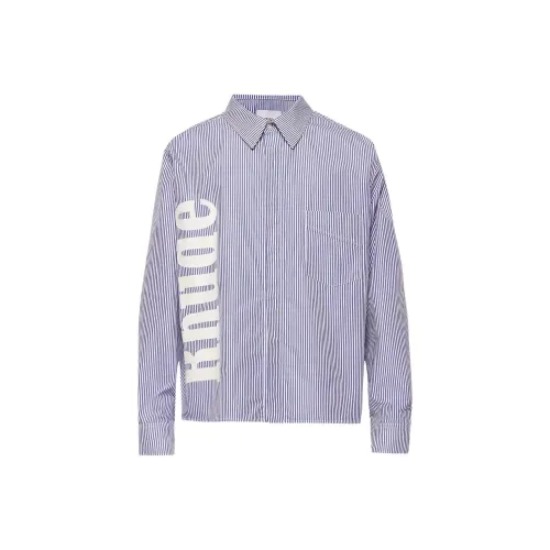 RHUDE Мужские Синие Рубашки