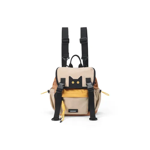 NOXXON Nylon Рюкзак Стандартный Женский Серый Зеленый Молочно-чайный